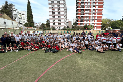 Primer encuentro de minivoley