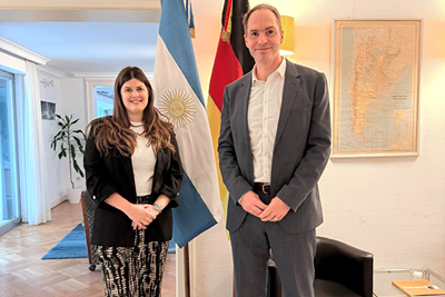 Die Beziehungen zwischen Argentinien und Deutschland stärken