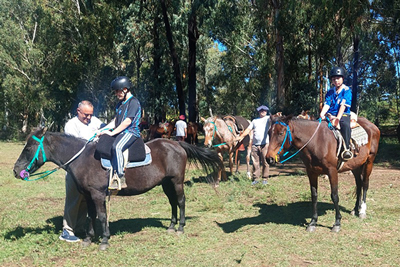Campamento de 2º año en Los Reartes
