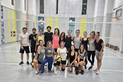 Vóley para exalumnos y exalumnas